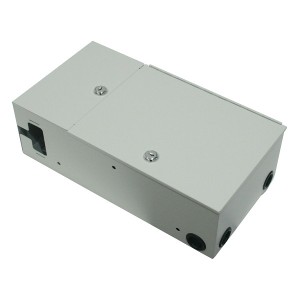 RP FO - Armário de duas zonas para 48 adaptadores SC/APC