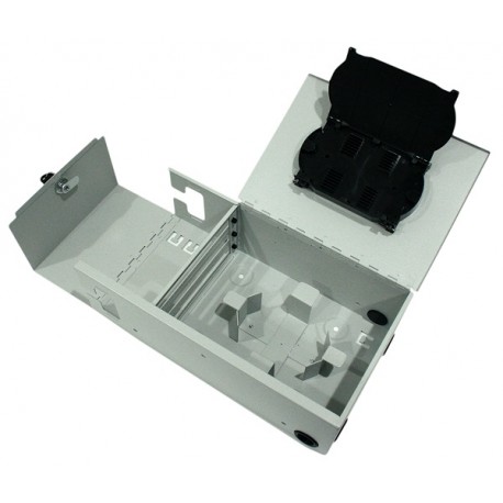 RP FO - Armário de duas zonas para 48 adaptadores SC/APC