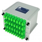 SCF 32 - Splitter fibra óptica modular (cassette) 1x32 conectorizado SC/APC SCF 32 - Splitter fibra óptica modular (cassette) 1x32 conectorizado SC/APC