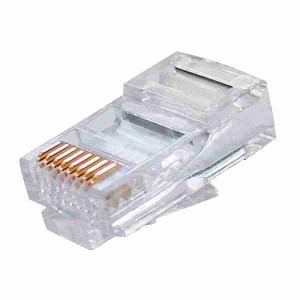RJ 45U C6A -  Ficha RJ45 tecnología passante 8P8C UTP CAT6a